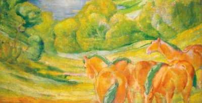 Large Landscape by Franz Marc